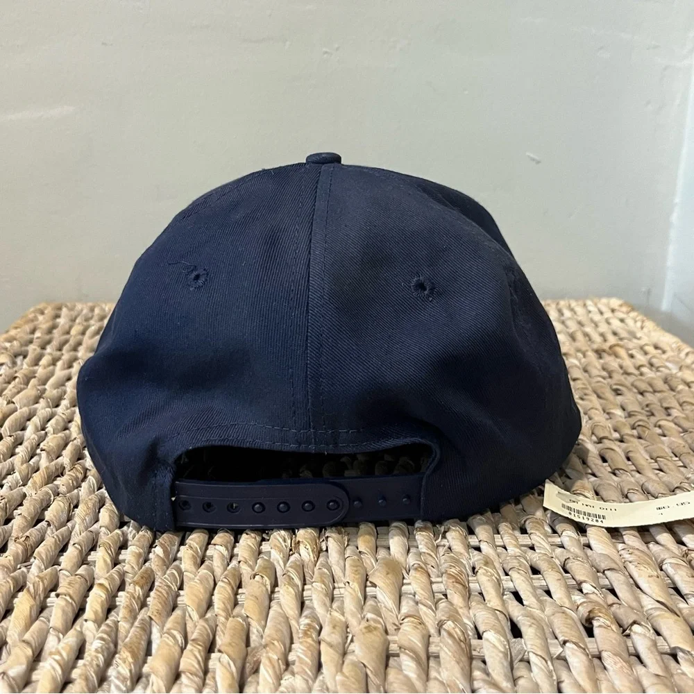NEW Vintage Fairbanks Alaska Discovery III Headliners Navy Blue Snapback Hat Cap